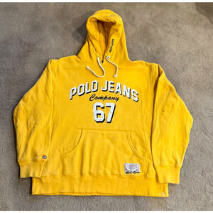 Vintage Polo Jeans Company 67 Ralph Lauren Hoodie Sweatshirt Oversized Size M